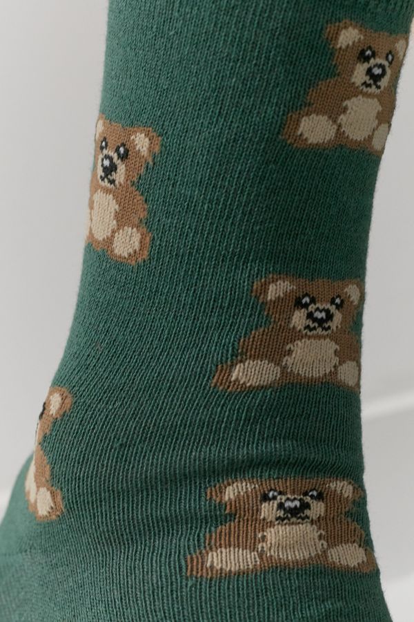UO Bear Crew Socks Urban Outfitters UK