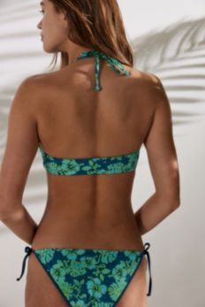 Slide View: 3: Roxy X Out From Under Hibiscus Halterneck Bikini Top