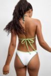 Vista en miniatura 4: iets frans... Top de Bikini Triangular con Ribete Contrastante