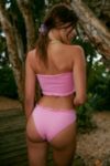 Thumbnail View 3: Out From Under - Haut de bikini bustier à imprimé froncé