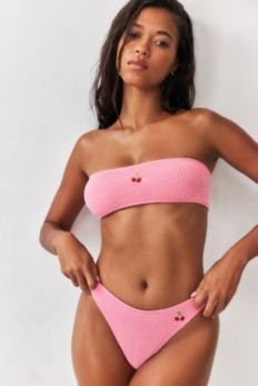 Slide View: 4: UO - Bas de bikini sans couture avec cerise