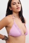 Thumbnail View 6: Out From Under Sally Crochet-Trim Bikini Top