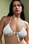 Visualizzazione miniature 4: Out From Under Top bikini bianco con fibbia