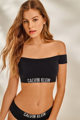 calvin klein intense power bandeau bikini top