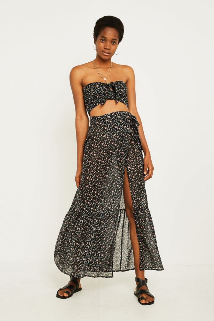 sea biarritz smocked maxi