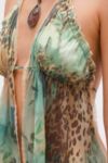 Vista en miniatura 5: Out From Under Leopard Open Front Chiffon Cami