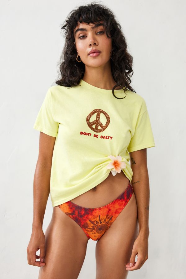 Slide View: 1: Daisy Street Batik Tie-Dye Bikini Bottoms