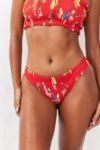 Thumbnail View 2: Damson Madder Hettie Shirred Bikini Bottoms