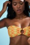 Thumbnail View 1: Kulani Kinis - Haut de bikini bandeau sans bretelles Lemontini 