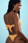 Thumbnail View 3: Kulani Kinis Retro Ruched Thong Bikini Bottoms 