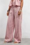 Thumbnail View 2: Out From Under Pink Ellie Stripe Trousers