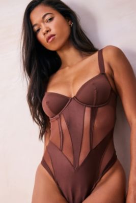We Are We Wear – Body mit Netzstoff-Einsätzen​​​​​​​