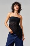 Thumbnail View 1: UO Indie Lace Asymmetric Bandeau Top