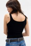 Thumbnail View 4: BDG Jessie Ribbed Scoop Neck Vest