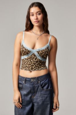 UO – Camisole mit Leoprint