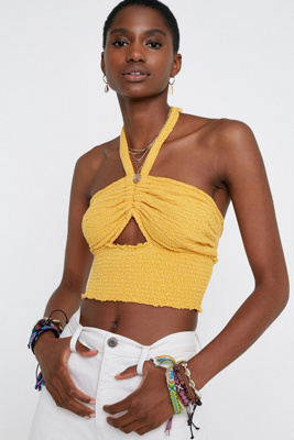 urban outfitters yellow top