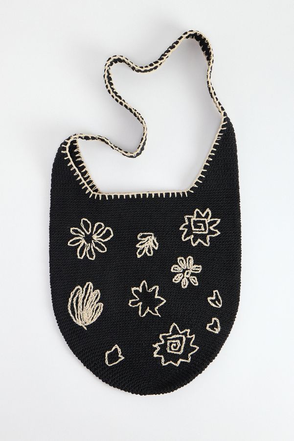 Slide View: 3: UO Macramé Motif Sling Bag