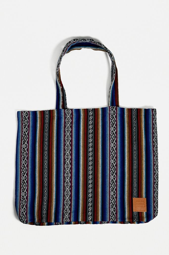 UO Tapestry Shopper Tote Bag Urban Outfitters UK