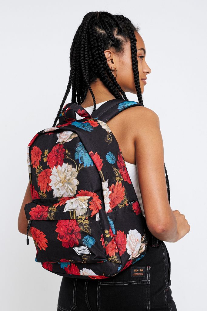 Herschel Supply Co. Classic Floral Backpack Urban Outfitters UK