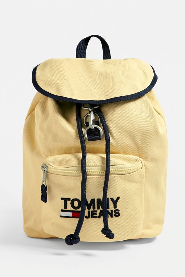Tommy Jeans Yellow Heritage Backpack Urban Outfitters UK