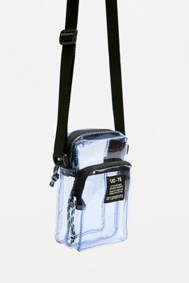 plastic pouch crossbody