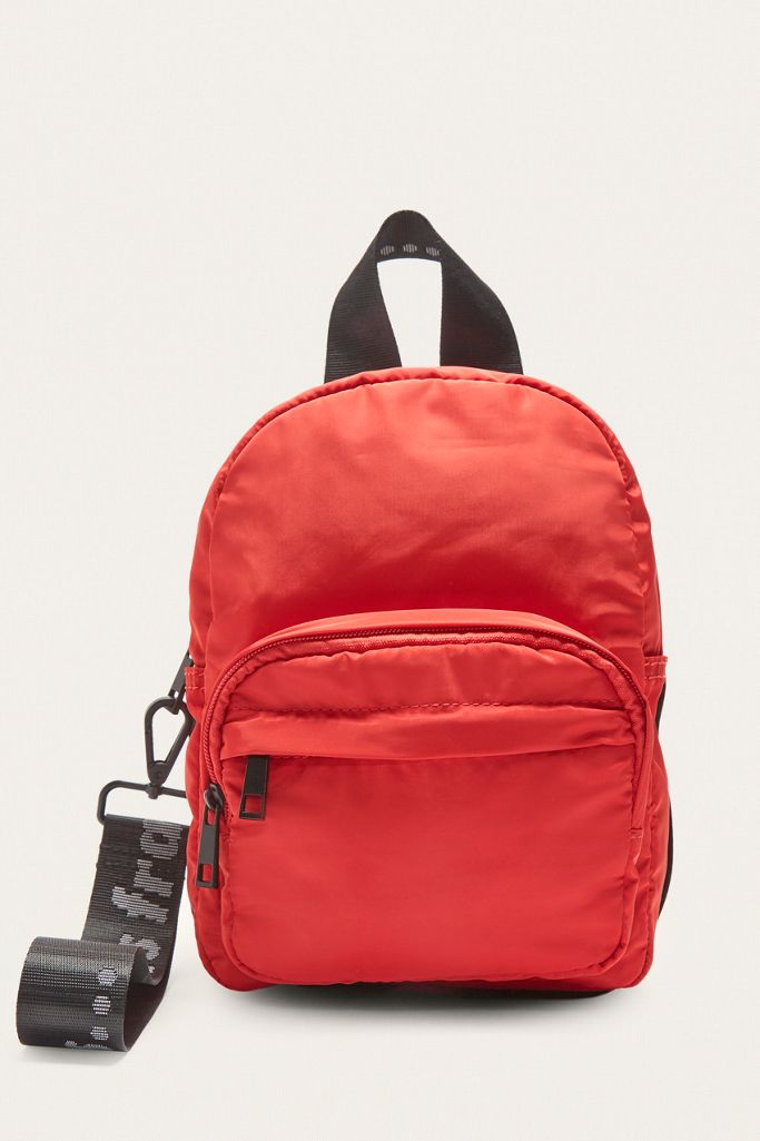 iets frans… Red Mini Nylon Backpack Urban Outfitters UK