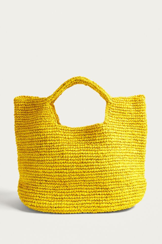 Slouchy Straw Tote Bag | Urban Outfitters UK