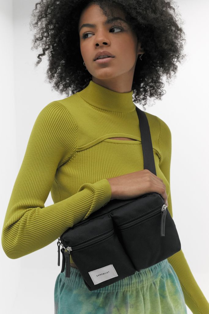 Sandqvist Paul Black Bum Bag | Urban Outfitters UK