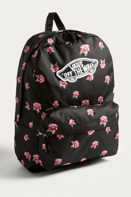 sac a dos vans fleuri