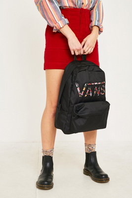 sac a dos vans fleurs