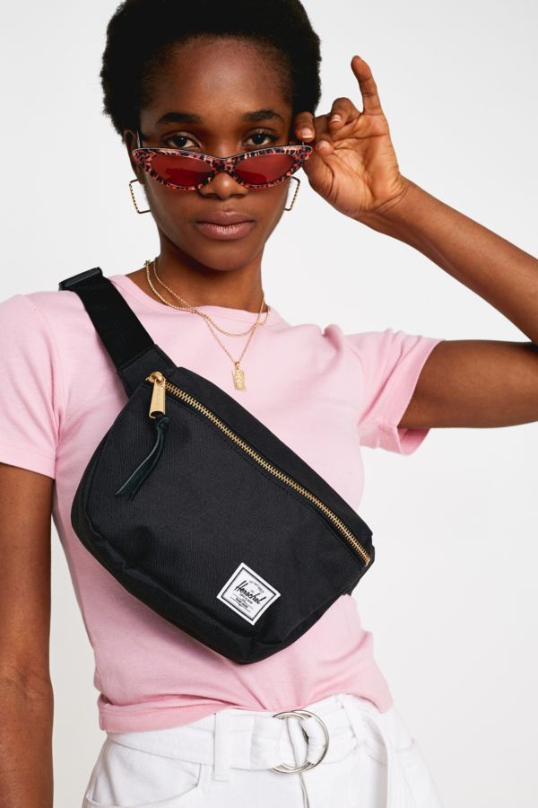 Herschel Supply Co. Fifteen Black Bum Bag | Urban Outfitters UK