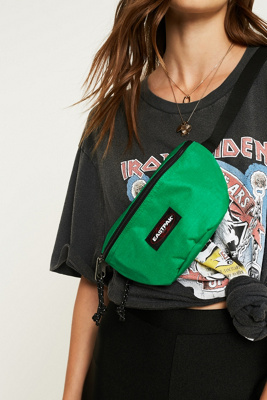 green bum bag