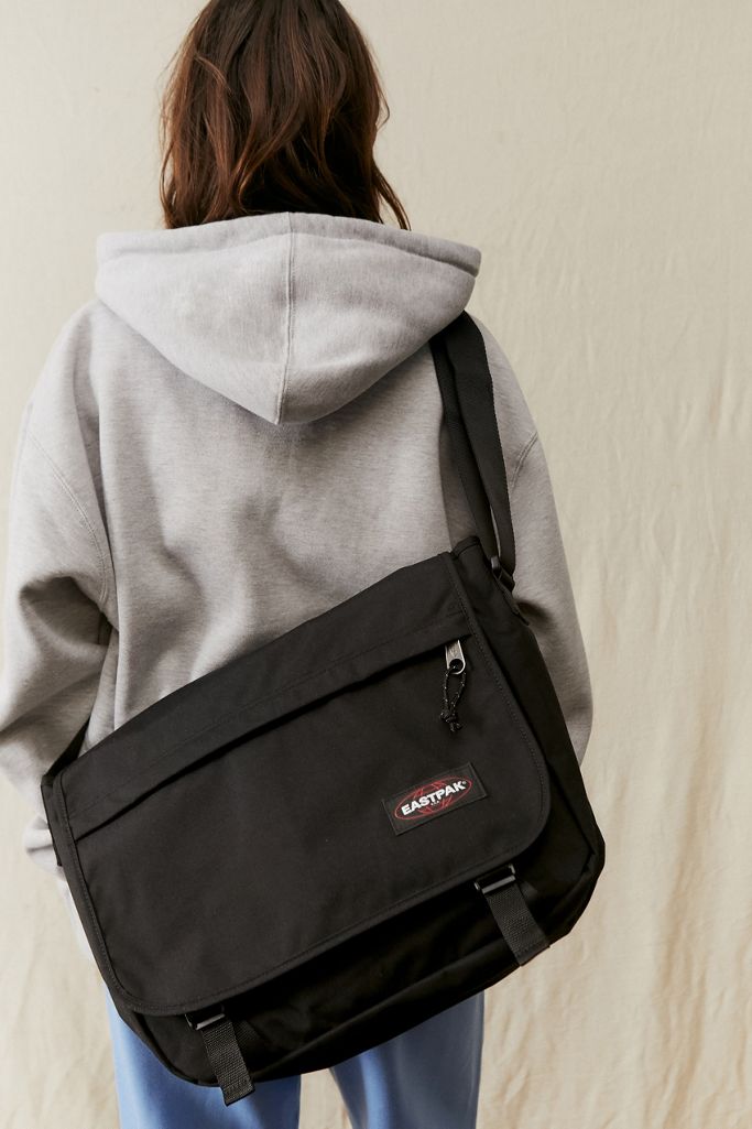 Eastpak Black Delegate Messenger Bag Urban Outfitters UK