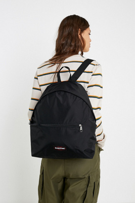 eastpak black backpack