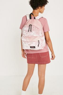 eastpak crushed velvet