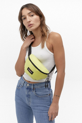 eastpak yellow bum bag