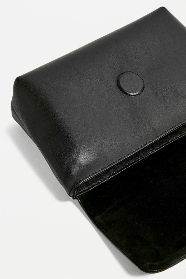 Vagabond Copenhagen Black Leather Bum Bag | Urban Outfitters UK