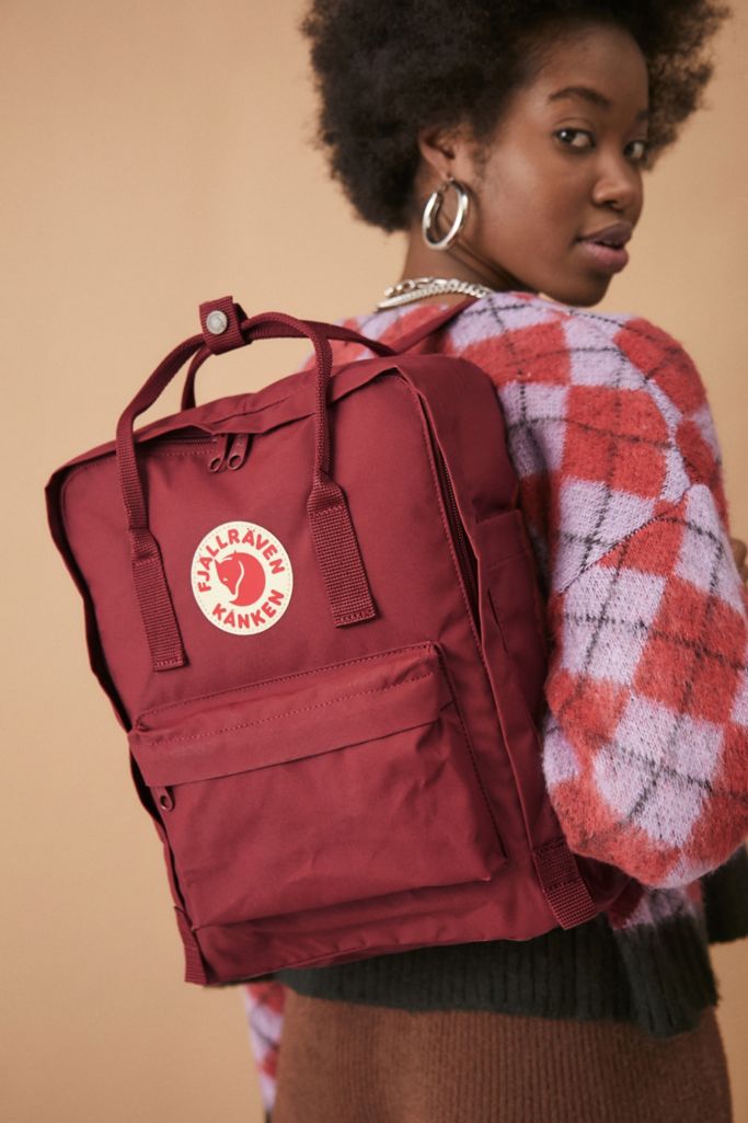 Fjallraven Kanken Ox Red Backpack Urban Outfitters UK