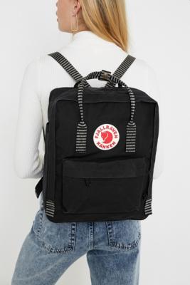 fjallraven black striped