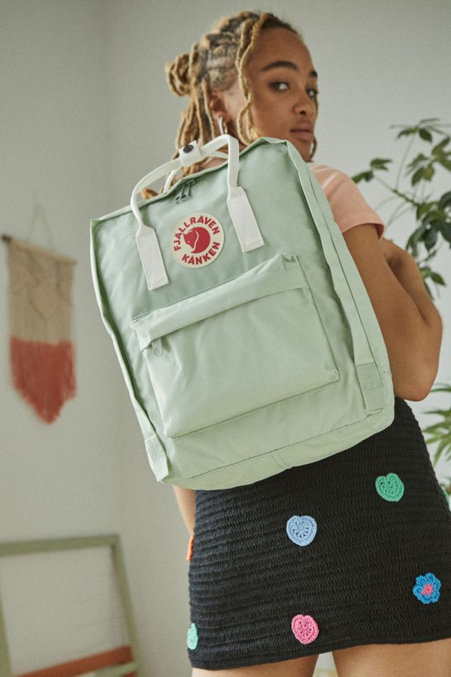 Urban Outfitters
Fjallraven Kanken Mint & White Backpack 