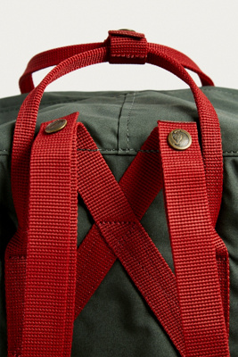 fjallraven forest green ox red