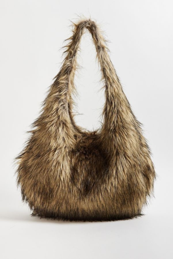 Slide View: 5: UO Jesse Faux Fur Shoulder Bag