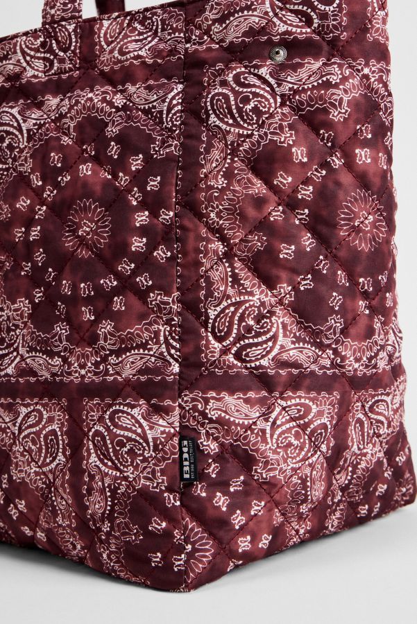 Slide View: 3: BDG Paisley Gesteppte Tragetasche