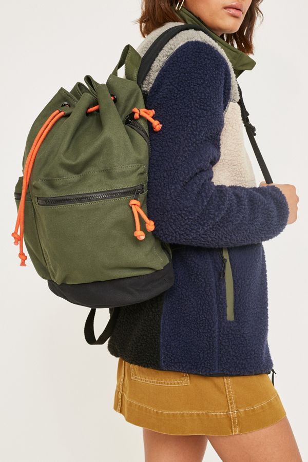BDG Canvas Duffel Backpack Urban Outfitters UK