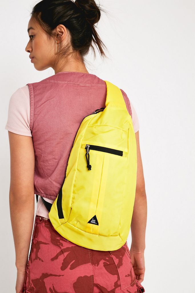 iets frans... Yellow Ripstop OneShoulder Backpack Urban Outfitters UK