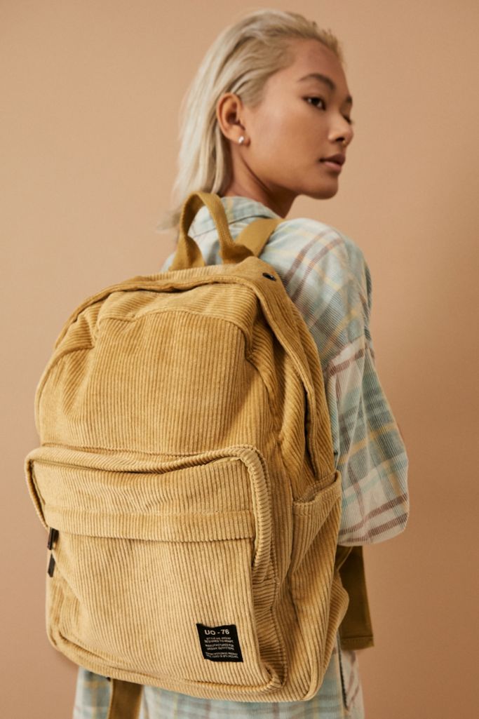 topman corduroy backpack