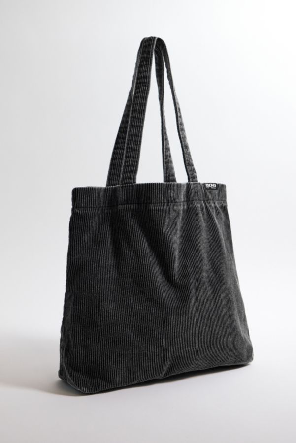 Slide View: 3: BDG Tab Corduroy Tote Bag