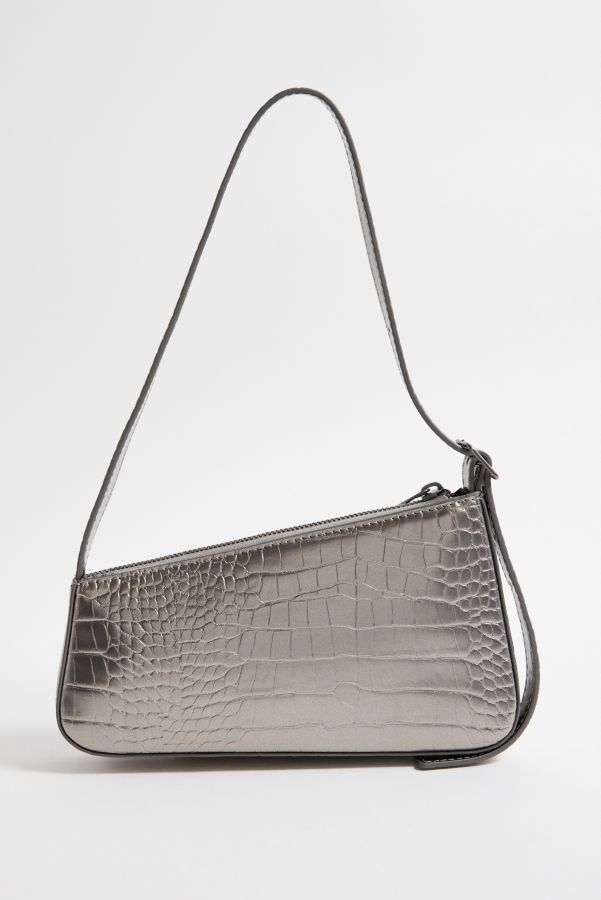 Slide View: 4: UO Mimi Faux Croc Shoulder Bag