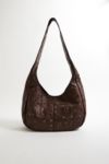 Thumbnail View 3: UO Faux Leather 90s Eyelet Slouch Bag