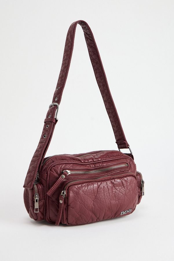 Vista diapositiva: 3: Borsa in Finta Pelle BDG Ash